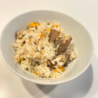 幼児食☆サバ缶の炊き込みご飯